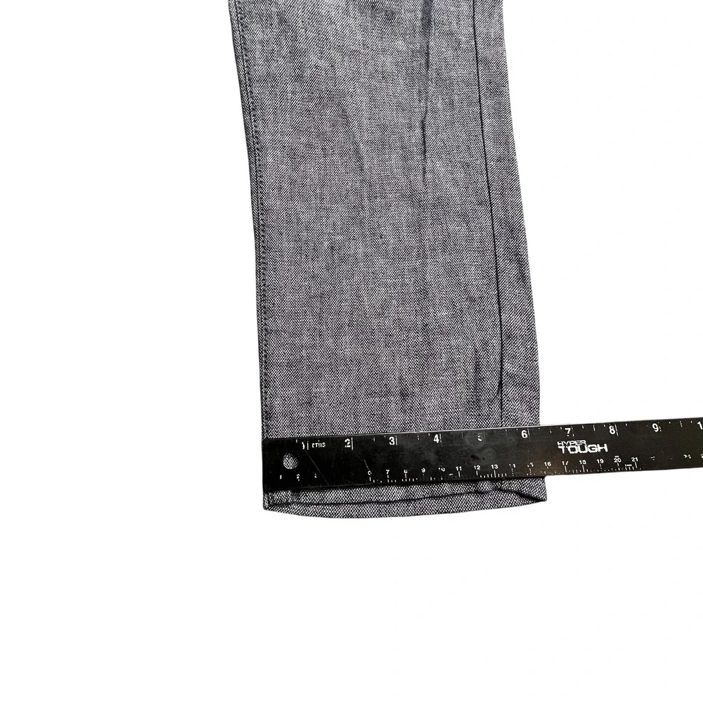Banana Republic Mason Athletic Tapered Linen Cotton Pants Blue 30x32